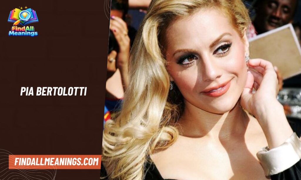 Who Is Pia Bertolotti?
